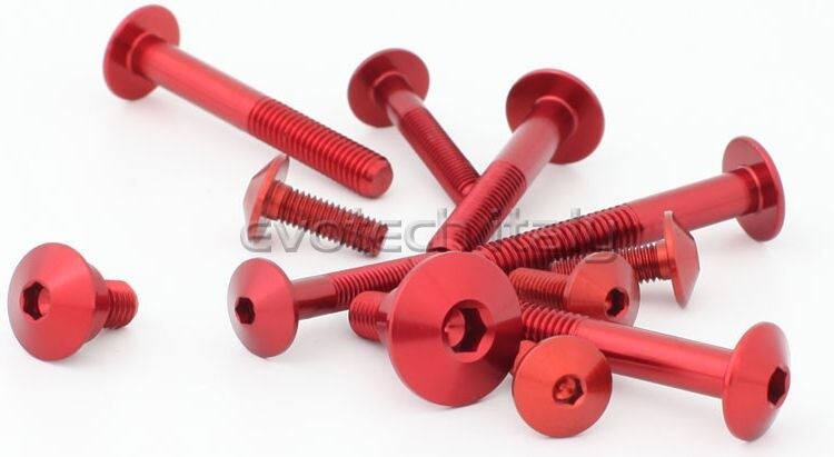EVOTECH エボテック Fairing Bolts Kit, Red その他外装オプション・補修部品 外装|ウェビック 店