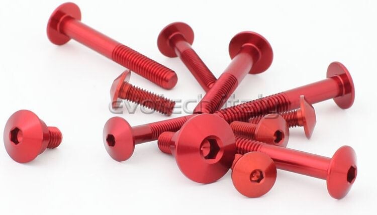 EVOTECH エボテック Fairing Bolts Kit, Red その他外装オプション・補修部品 外装|ウェビック 店