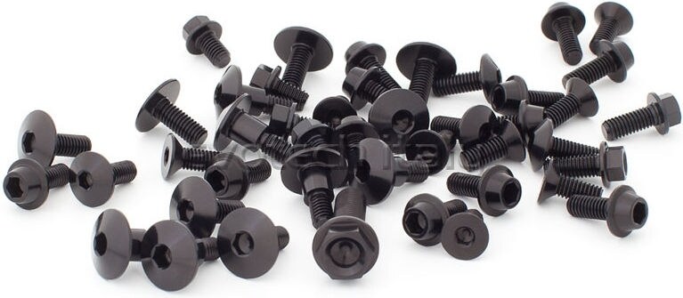 EVOTECH エボテック Fairing Bolts Kit, Black その他外装オプション・補修部品 外装|ウェビック 店