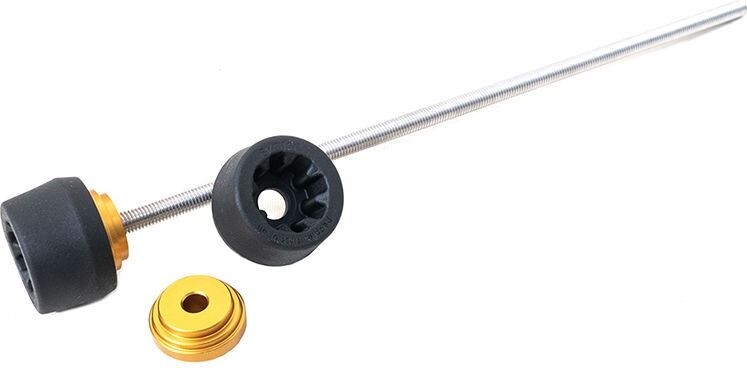 EVOTECH エボテック Rear Axle Fork Protector， Gold アクスルスライダー フレーム｜ウェビック　店
