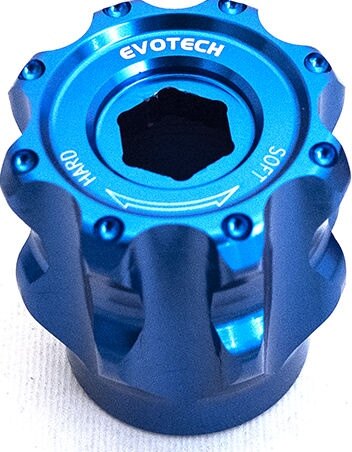 EVOTECH エボテック Hydraulic Preload Adjuster, Blue リアイニシャルアジャスター サスペンション 足回り
