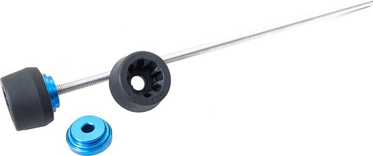 EVOTECH エボテック Front Axle Fork Guard， Blue アクスルスライダー フレーム｜ウェビック　店