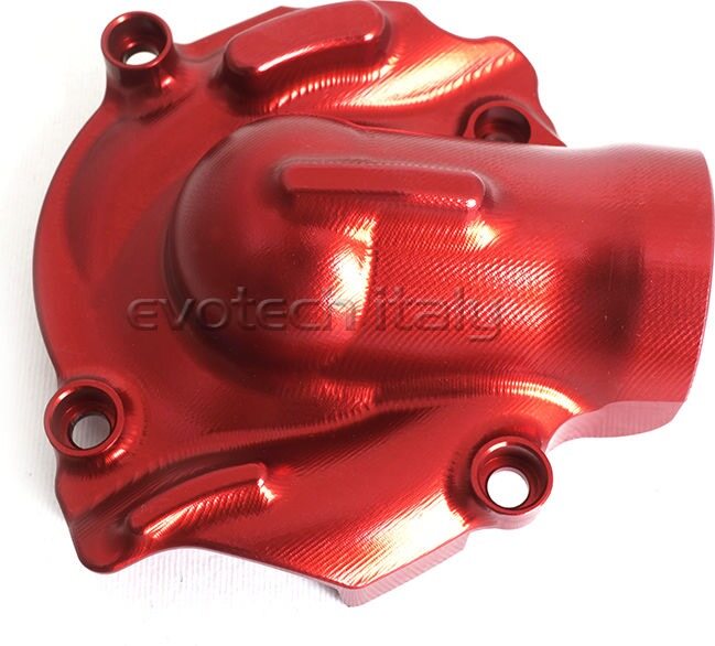 EVOTECH エボテック Water Pump Cover， Red その他エンジンカバー エンジンパーツ エンジン