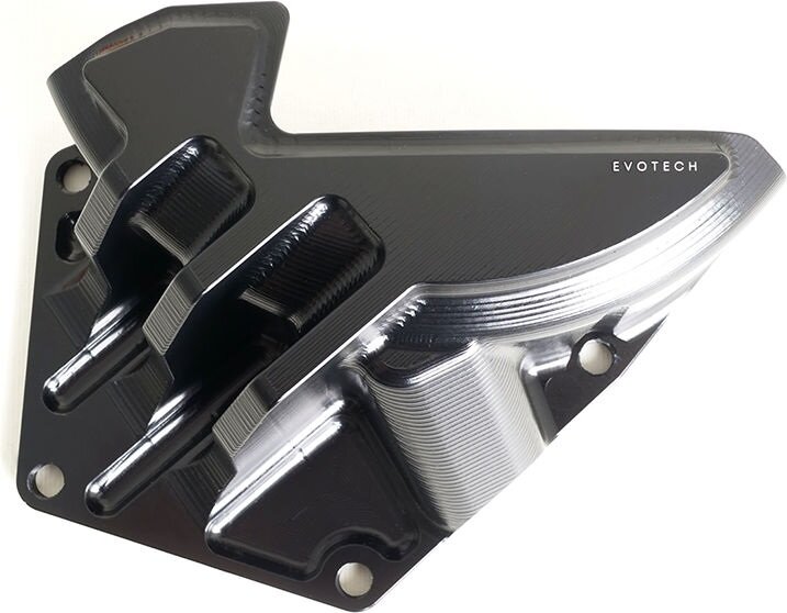EVOTECH エボテック Left Engine Case Protector, Black その他エンジンカバー エンジンパーツ エンジン