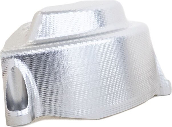 EVOTECH エボテック Left Engine Protector, Silver その他エンジンカバー エンジンパーツ エンジン