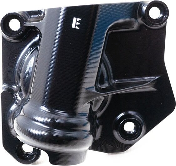 EVOTECH エボテック Water Pump Cover， Black その他エンジンカバー エンジンパーツ エンジン
