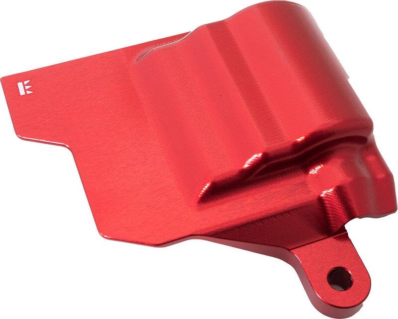 EVOTECH エボテック Low Clutch Guard Protection， Red その他エンジンカバー エンジンパーツ エンジン