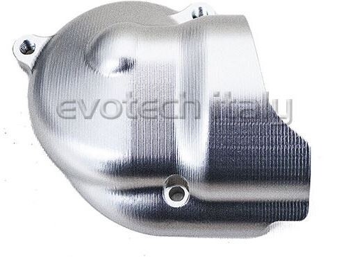 EVOTECH エボテック Water Pump Cover， Silver その他エンジンカバー エンジンパーツ エンジン
