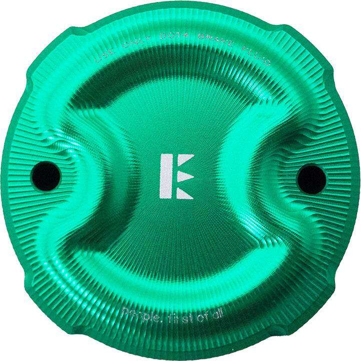 EVOTECH エボテック Brembo Brake Fluid Tank Cap 45Cc, Green マスターシリンダータンクキャップ・リザーバーカバー ブレーキ