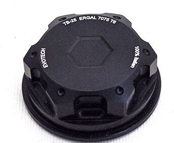 EVOTECH エボテック Top Yoke Ergal Nut For M28X1， Black ステムナット・ステムボルト ハンドル周辺パーツ ハンドル