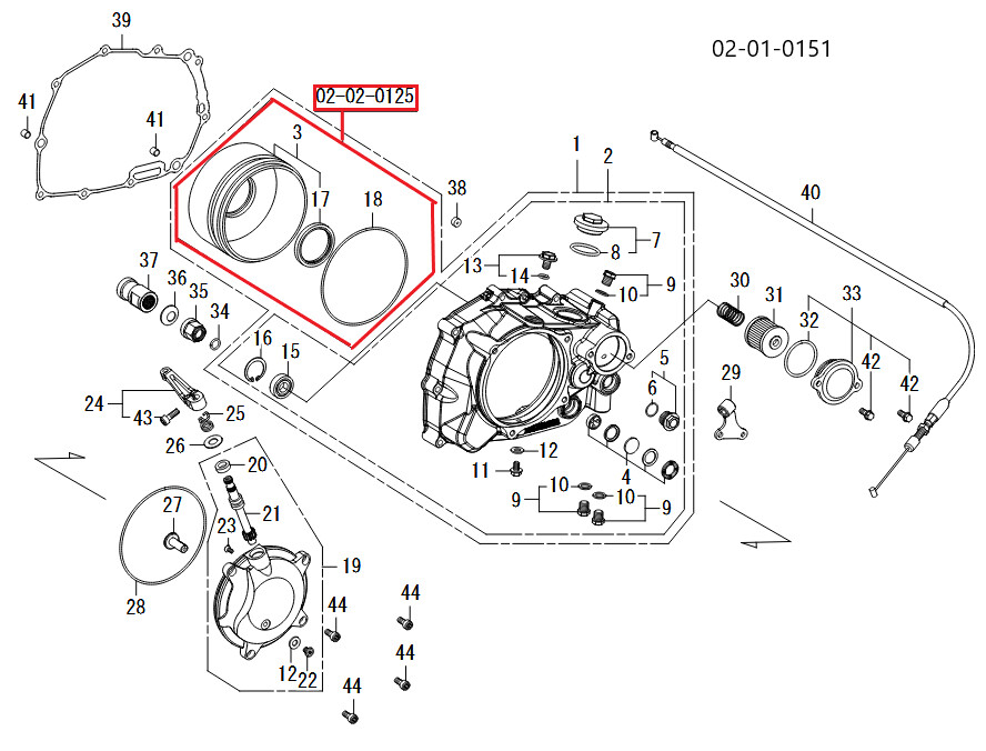 SP武川 SPタケガワ 【補修部品】セパレーターキット グロム MSX125 HONDA ホンダ その他クラッチオプション・補修部品 駆動系