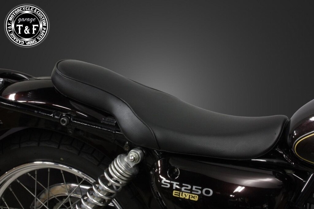 Garage T&F ガレージ ショートフラットシート ST250E ST250 SUZUKI スズキ シート シート関連 外装