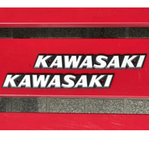 MISTY ミスティ 【2個セット】KAWASAKI エンブレム Z1 900SUPER4 KAWASAKI カワサキ 外装