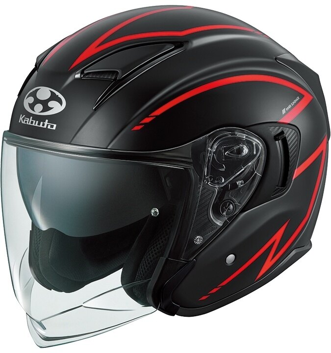 OGK KABUTO オージーケーカブト EXCEED2 SPRIA［エクシード2 スプリア フラットブラックレッド］ヘルメット ジェットヘルメット ヘルメット｜ウェビック　店