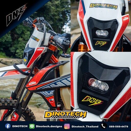 DINOTECH ダイノテック Headlight V.4 for KTM (2017-2023) ヘッドライト 灯火類 電装系