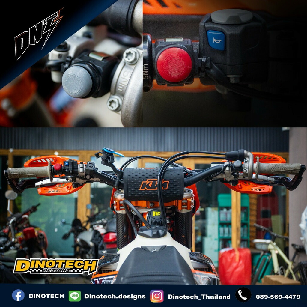 DINOTECH ダイノテック Start/Kill Switch for KTM Husqvarna GasGas (2024 onwards) キルスイッチ スイッチ・ハーネス関係 電装系 6,350円