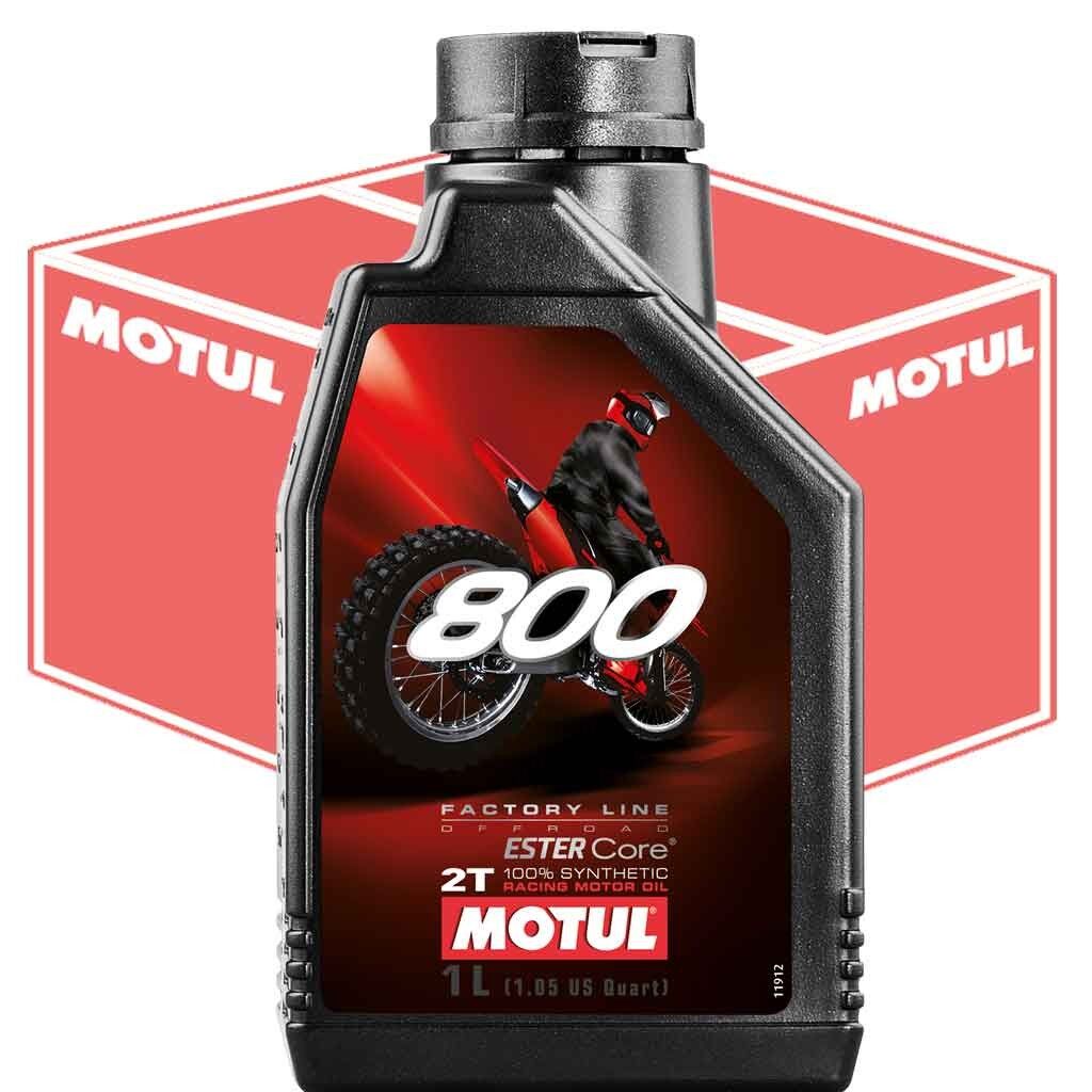 MOTUL モチュール 【ケース】800 FACTORY LINE OFF ROAD 2T (800 ファクトリーライン オフロード) 【1L×12】【2サイクルオイル】 2サイクルオイル オイル
