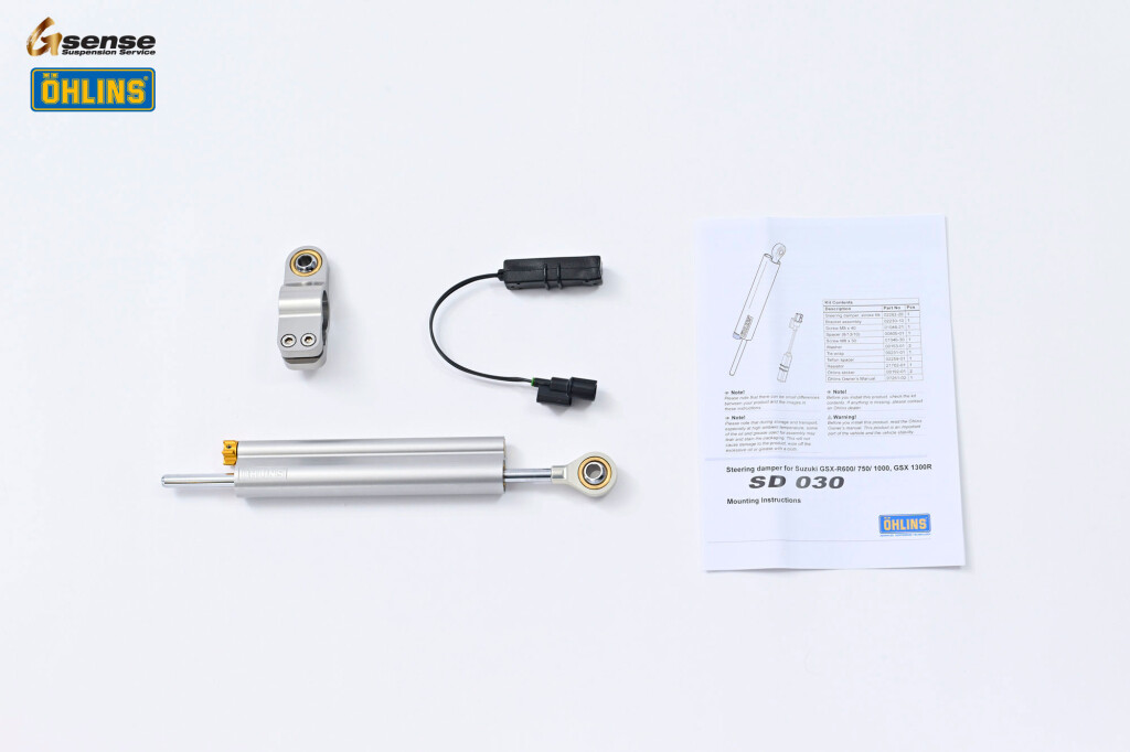 OHLINS オーリンズ ステアリングダンパー GSX-R1000 GSX-R600 GSX-R750 HAYABUSA GSX-R1000R SUZUKI スズキ ハンドル周辺パーツ ハンドル