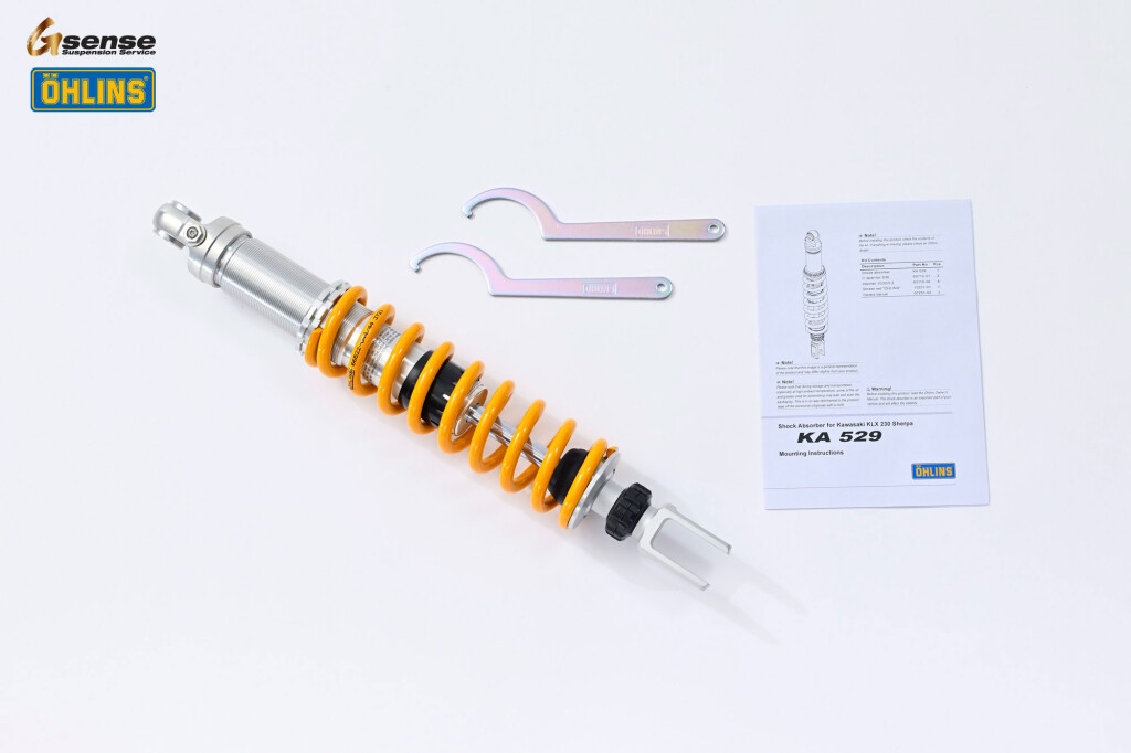 OHLINS オーリンズ リアショックアブソーバー KLX230 シェルパ KLX230S KAWASAKI カワサキ リアサスペンション サスペンション 足回り｜ウェビック　店