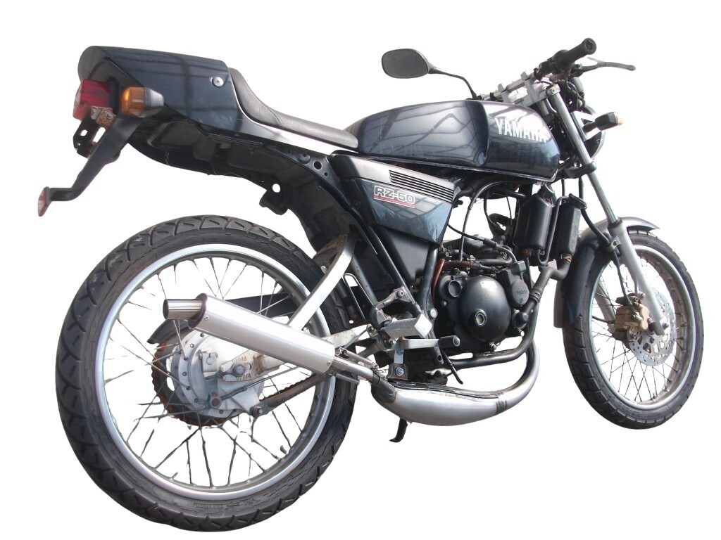 RSヨコタ レーシングショップヨコタ RZ50走り屋倶楽部ショート チャンバー RZ50 YAMAHA ヤマハ マフラー
