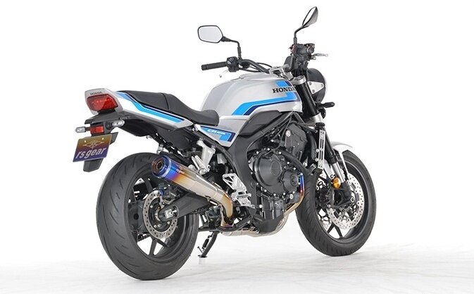 r&rsquo;s gear アールズギア ワイバン メガホン チタン フルエキゾースト シングル Sタイプ マフラー CB1000F SE HONDA ホンダ フルエキゾーストマフラー｜ウェビック　店