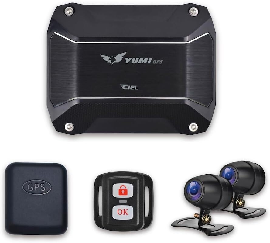 CIEL シエル バイク用 ドライブレコーダーGPS YUMI(ユミ) CL-MT15-G ドライブレコーダー バイク用カメラ 電子機器類|ウェビック 店
