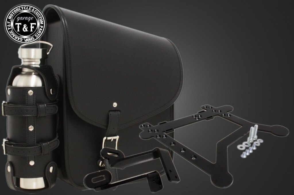 Garage T&F ガレージ 純正＆コンバットリアフェンダー用サドルバック＆ポータブルガソリン缶SET レブル250 レブル500 HONDA ホンダ サイドバッグ 車体用バッグ・ケース｜ウェビック　店