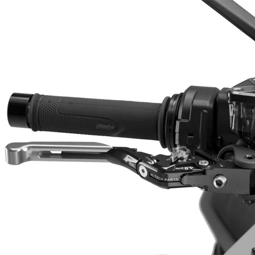Puig プーチ BRAKE LEVER 4.0.EXTENDABLE ブレーキレバー ハンドル周辺パーツ ハンドル カラー：シルバー／シルバー｜ウェビック　店