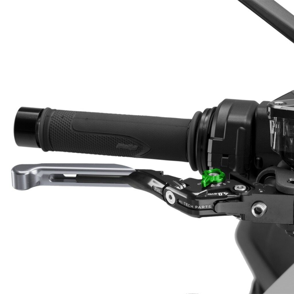 Puig プーチ BRAKE LEVER 4.0.EXTENDABLE ブレーキレバー ハンドル周辺パーツ ハンドル カラー：チタニウム／チタニウム