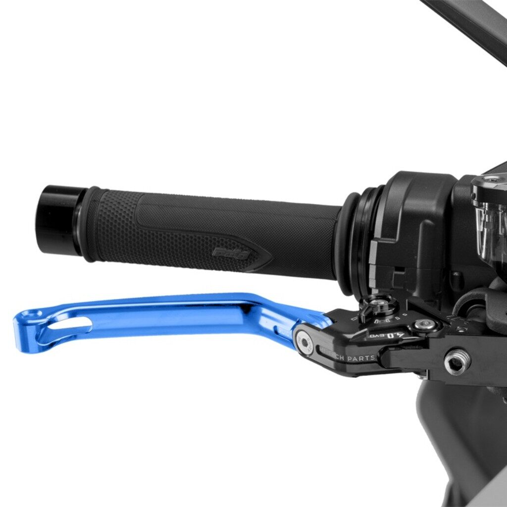 Puig プーチ BRAKE LEVER 4.0.FOLDABLE ブレーキレバー ハンドル周辺パーツ ハンドル カラー:ブルー/ブラック|ウェビック 店