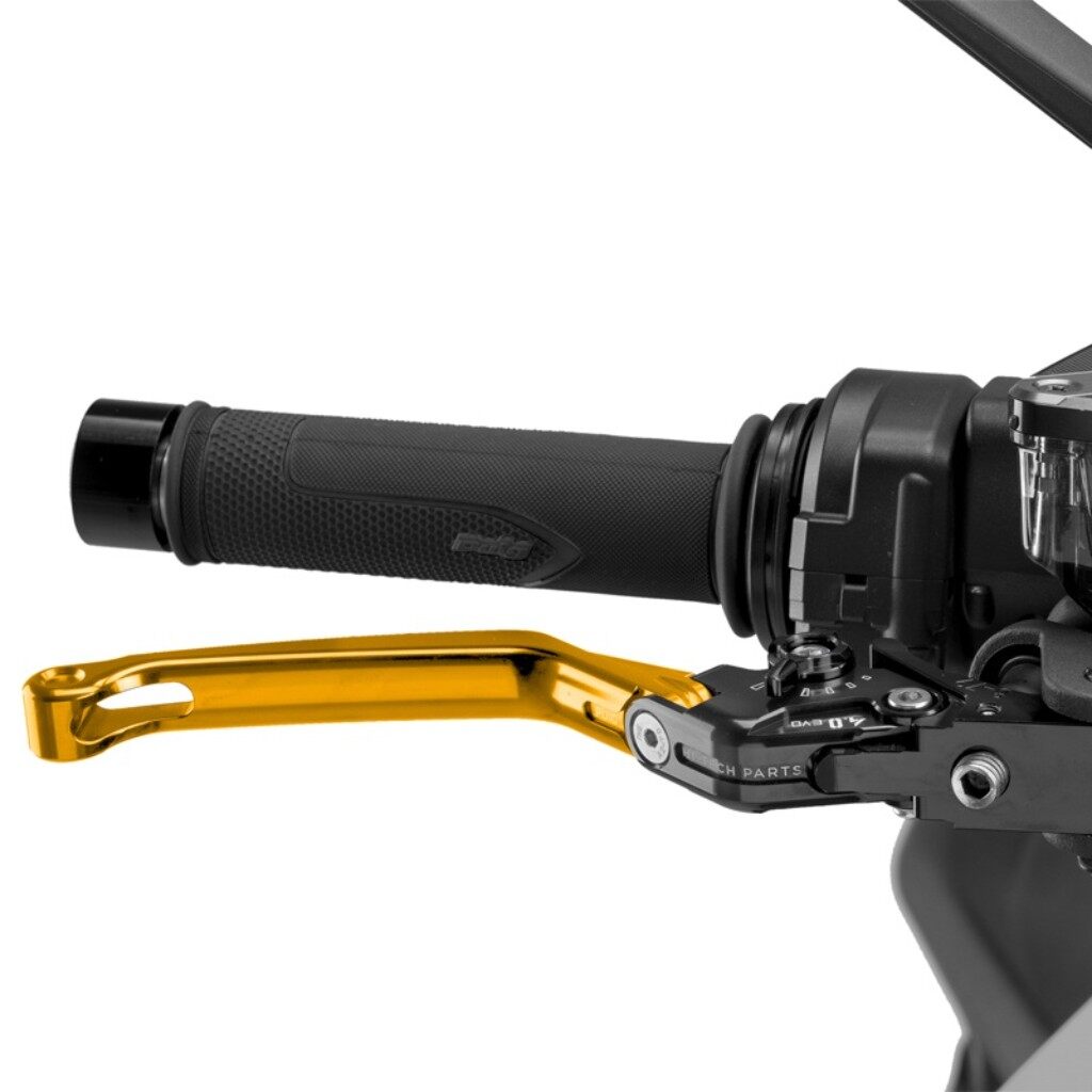 Puig プーチ BRAKE LEVER 4.0.FOLDABLE ブレーキレバー ハンドル周辺パーツ ハンドル カラー:ゴールド/ブラック|ウェビック 店