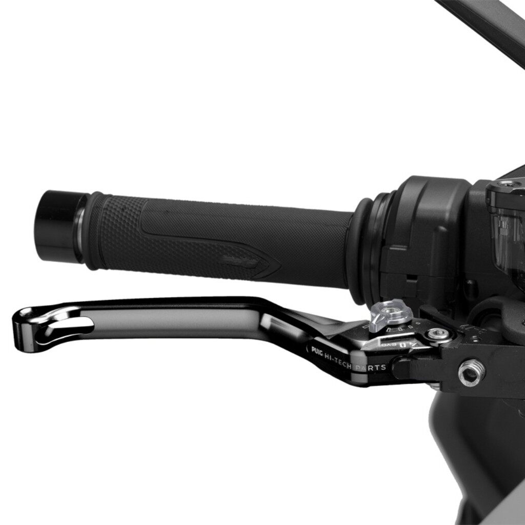 Puig プーチ BRAKE LEVER 4.0.UNFOLDABLE ブレーキレバー ハンドル周辺パーツ ハンドル カラー：ブラック／チタニウム｜ウェビック　店