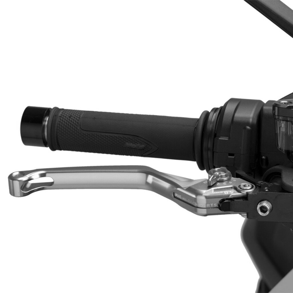 Puig プーチ BRAKE LEVER 4.0.UNFOLDABLE ブレーキレバー ハンドル周辺パーツ ハンドル カラー:シルバー/シルバー|ウェビック 店