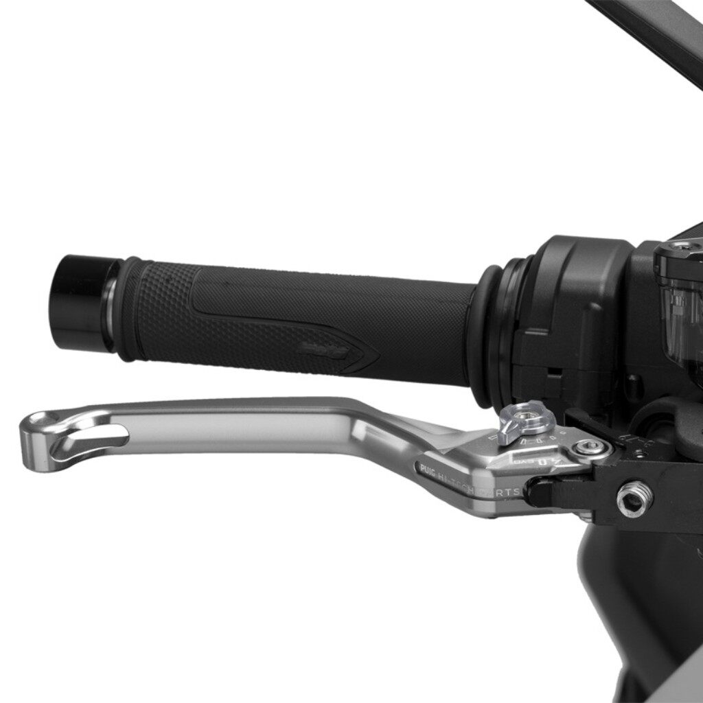 Puig プーチ BRAKE LEVER 4.0.UNFOLDABLE ブレーキレバー ハンドル周辺パーツ ハンドル カラー：シルバー／チタニウム