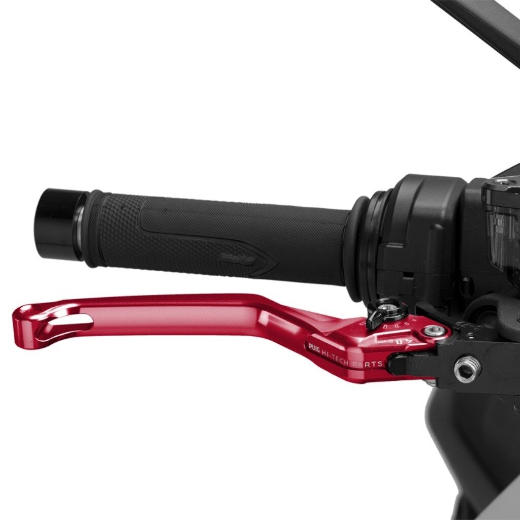 Puig プーチ BRAKE LEVER 4.0.UNFOLDABLE ブレーキレバー ハンドル周辺パーツ ハンドル カラー:レッド/ブラック|ウェビック 店