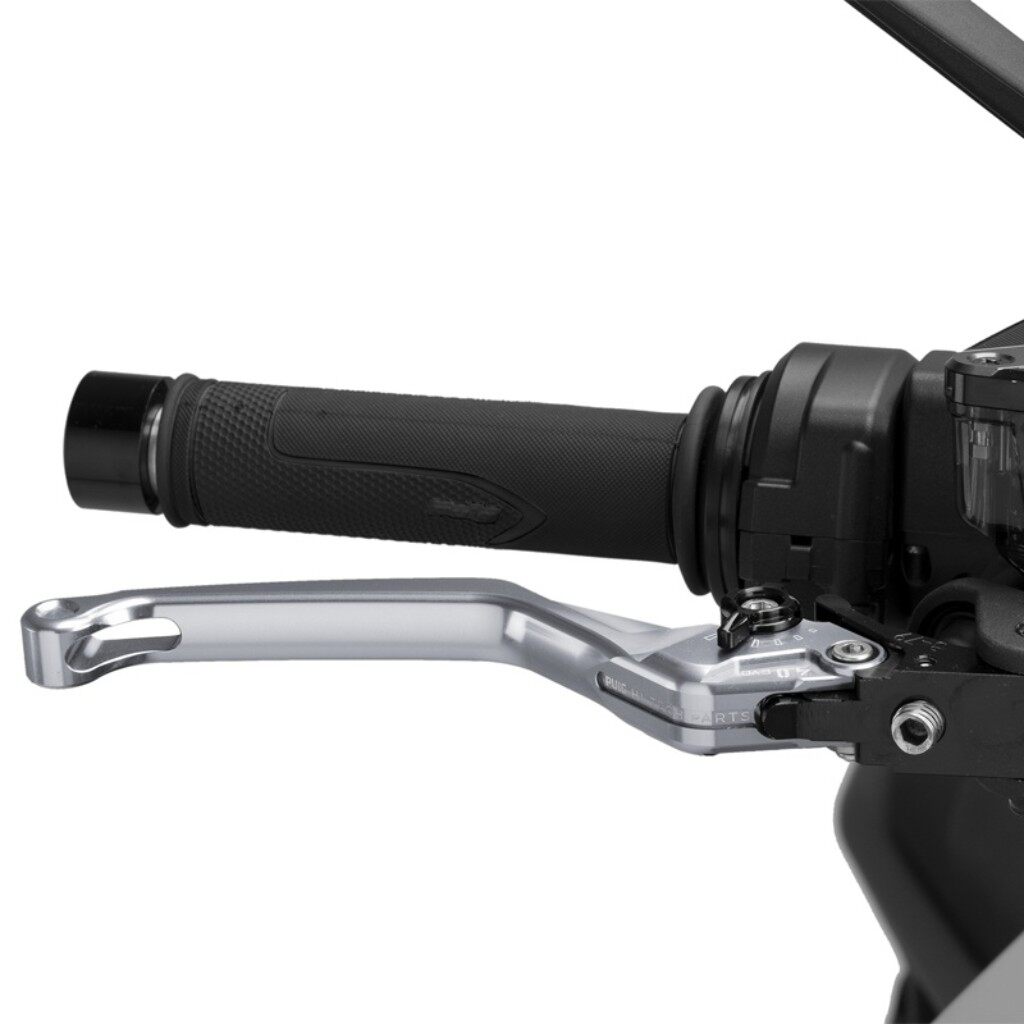 Puig プーチ BRAKE LEVER 4.0.UNFOLDABLE ブレーキレバー ハンドル周辺パーツ ハンドル カラー:チタニウム/ブラック|ウェビック 店