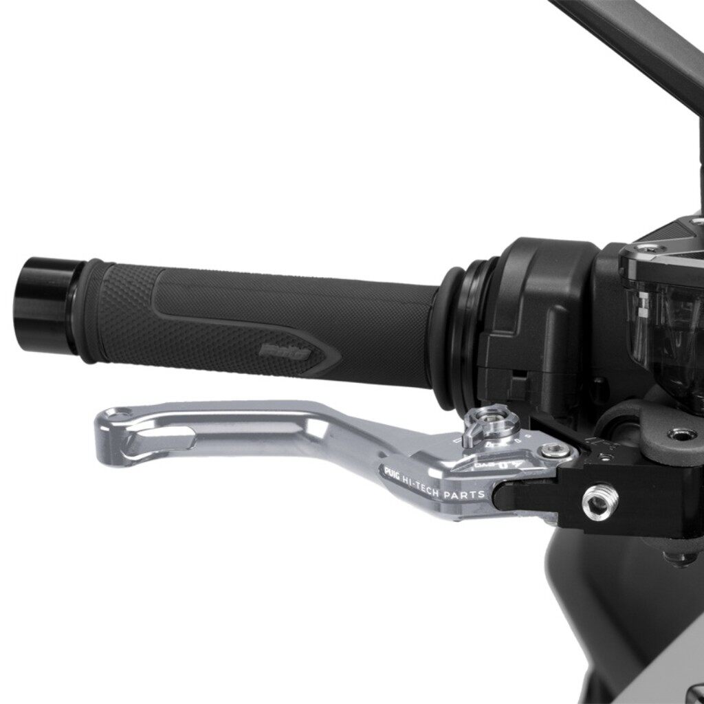 Puig プーチ BRAKE LEVER 4.0.SHORT ブレーキレバー ハンドル周辺パーツ ハンドル カラー：チタニウム／チタニウム｜ウェビック　店