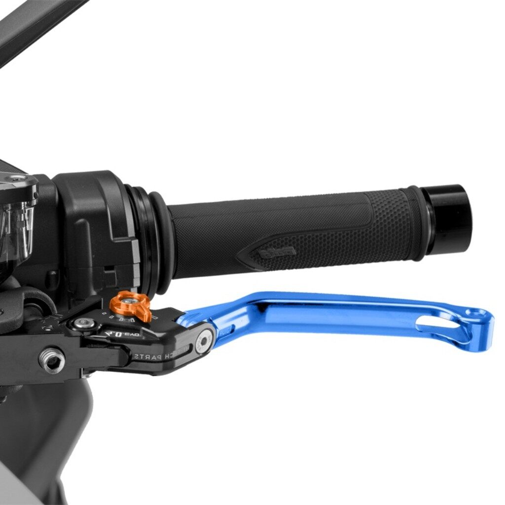 Puig プーチ CLUTCH LEVER 4.0.FOLDABLE クラッチレバー ハンドル周辺パーツ ハンドル カラー：ブルー／オレンジ