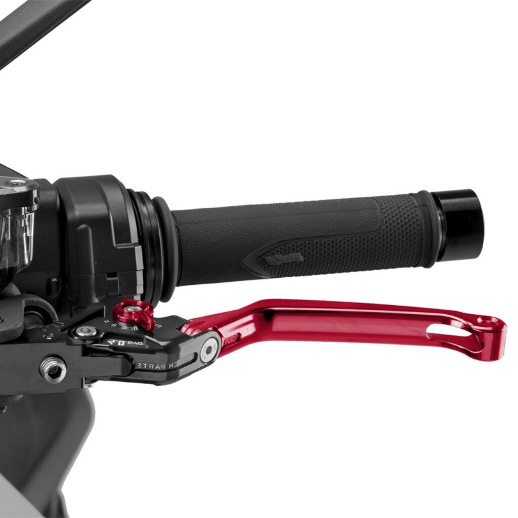 Puig プーチ CLUTCH LEVER 4.0.FOLDABLE クラッチレバー ハンドル周辺パーツ ハンドル カラー：レッド／レッド｜ウェビック　店