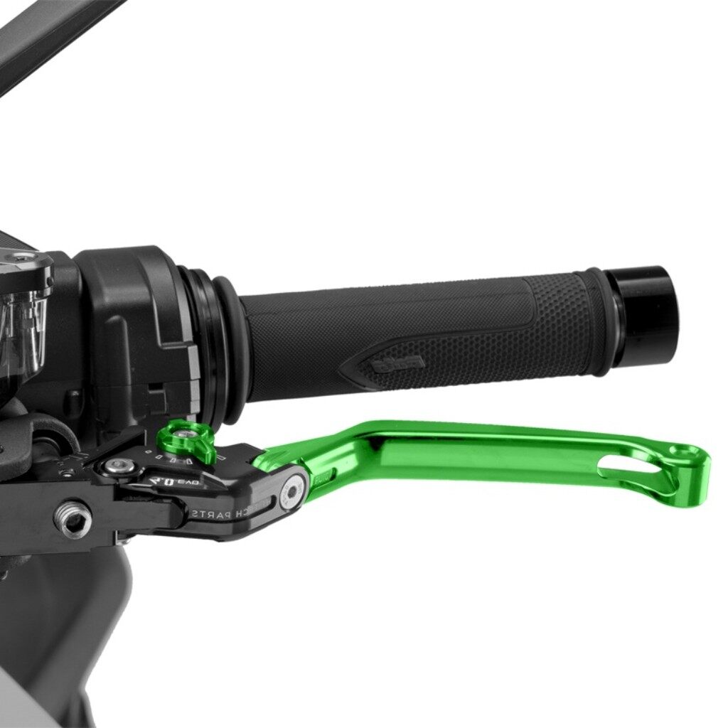 Puig プーチ CLUTCH LEVER 4.0.FOLDABLE クラッチレバー ハンドル周辺パーツ ハンドル カラー：グリーン／グリーン
