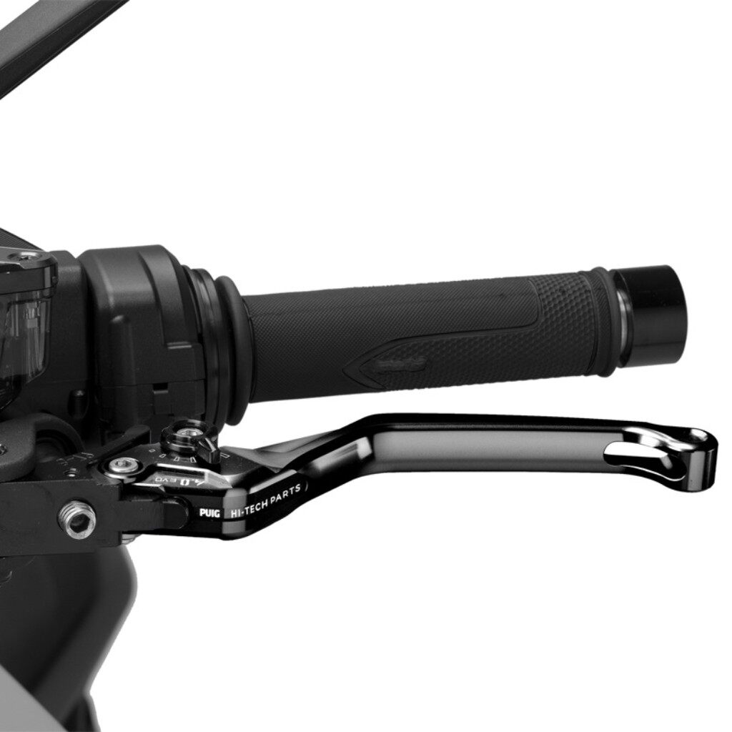 Puig プーチ CLUTCH LEVER 4.0.UNFOLDABLE クラッチレバー ハンドル周辺パーツ ハンドル カラー：ブラック／ブラック
