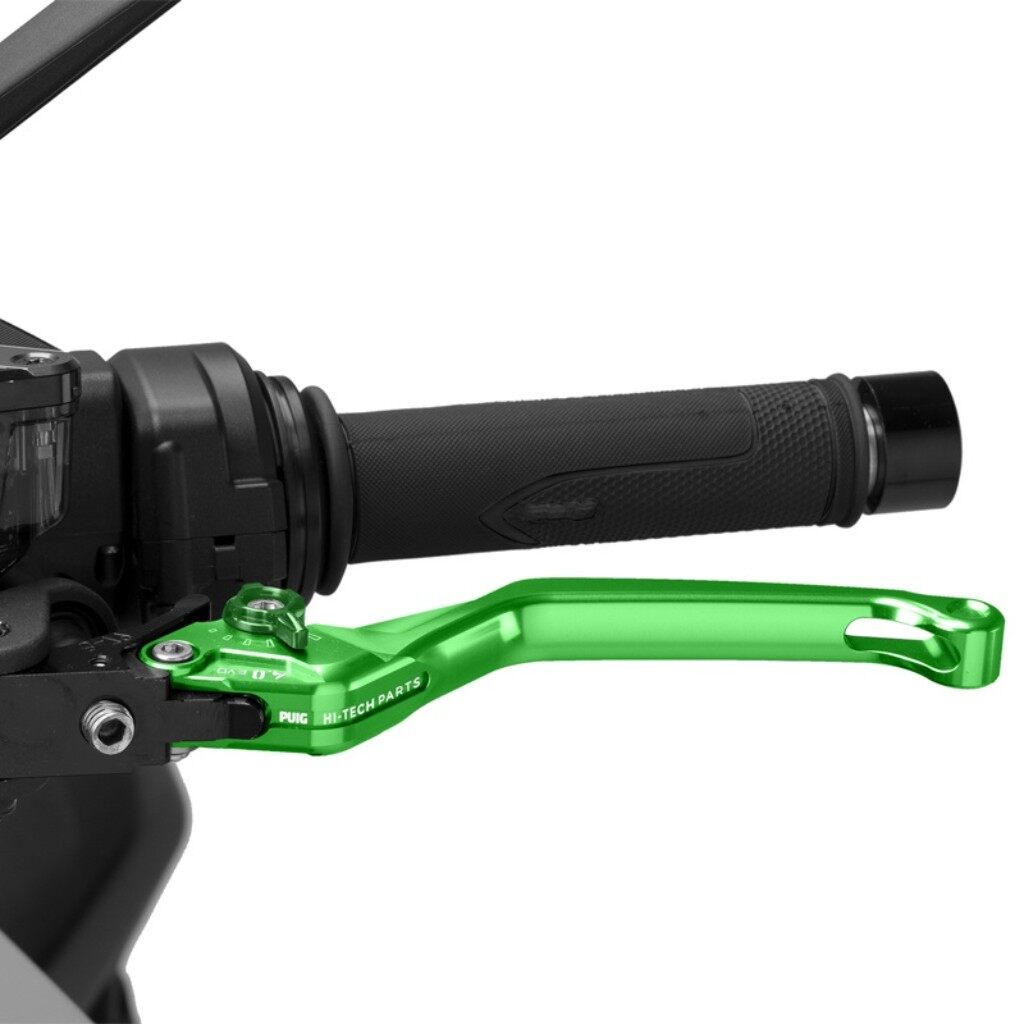 Puig プーチ CLUTCH LEVER 4.0.UNFOLDABLE クラッチレバー ハンドル周辺パーツ ハンドル カラー：グリーン／グリーン｜ウェビック　店 7,576円
