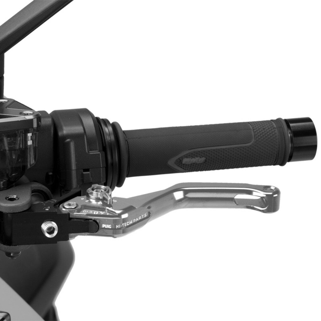 Puig プーチ CLUTCH LEVER 4.0.SHORT クラッチレバー ハンドル周辺パーツ ハンドル カラー:シルバー/シルバー|ウェビック 店