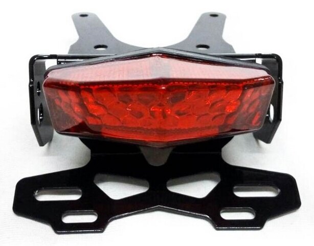 PIRANHA ピラニア LED Tail Light + License Plate Holder for CRF-250L/Rally CRF 250 RALLY 250L HONDA ホンダ フェンダーレスキット フェンダー関連 外装|ウェビック 店