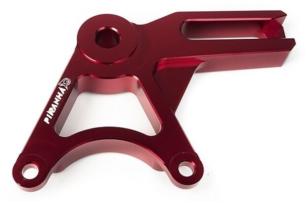 PIRANHA ピラニア CNC Rear Brake Caliper Bracket (Lower Mount Butterfly Caliper) for M-SLAZ/R-15 (Old Model) M SLAZ R 15 YAMAHA ヤマハ キャリパーサポート・ブラケット ブレーキ|ウェビック 店