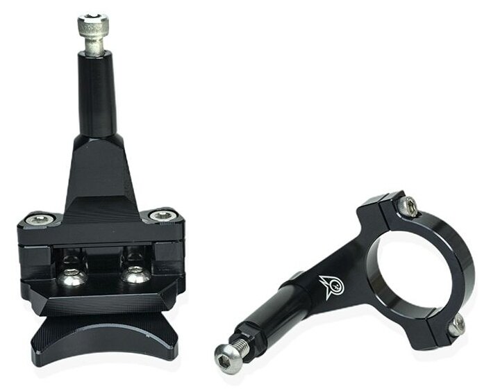 PIRANHA ピラニア CNC Steering Damper Bracket for NINJA-400 NINJA 400 KAWASAKI カワサキ ステアリングダンパーブラケット ハンドル周辺パーツ ハンドル|ウェビック 店