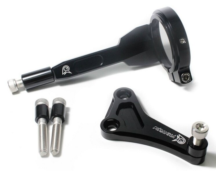 PIRANHA ピラニア CNC Steering Damper Bracket for CB-150R EXMOTION 2017 - 2020/CB-300R CB 150R 300R HONDA ホンダ ステアリングダンパーブラケット ハンドル周辺パーツ ハンドル