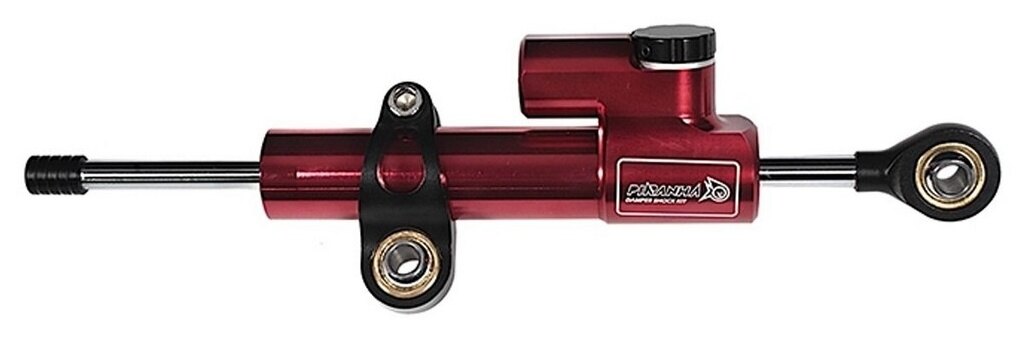 PIRANHA ピラニア HYPER Damper Steering (24-level adjustable) ステアリングダンパー ハンドル周辺パーツ ハンドル