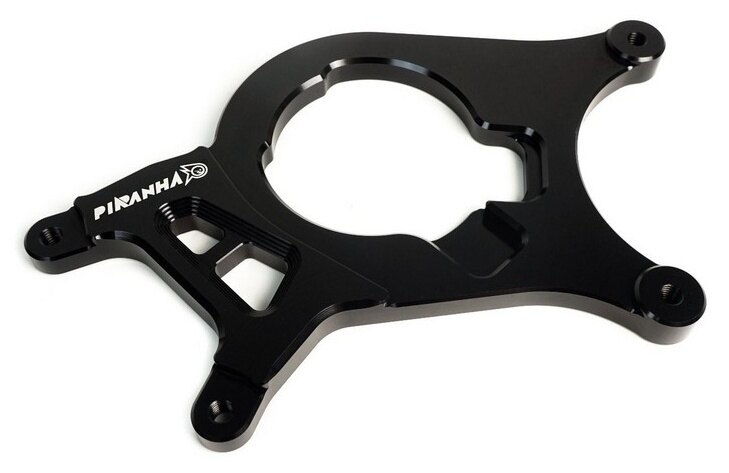 PIRANHA ピラニア CNC Rear Brake Caliper Bracket (for 2-Piston Side Mount Caliper) for FORZA-350/ADV-350 ADV 350 FORZA HONDA ホンダ キャリパーサポート・ブラケット ブレーキ