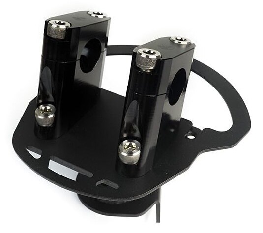 PIRANHA ピラニア CNC Custom Top Triple Clamp + Angled Handlebar Risers for DREAM-110i 2012-2017/SUPER CUB 2018-2022 DREAM 110i SUPER HONDA ホンダ トップブリッジ ハンドル周辺パーツ ハンドル